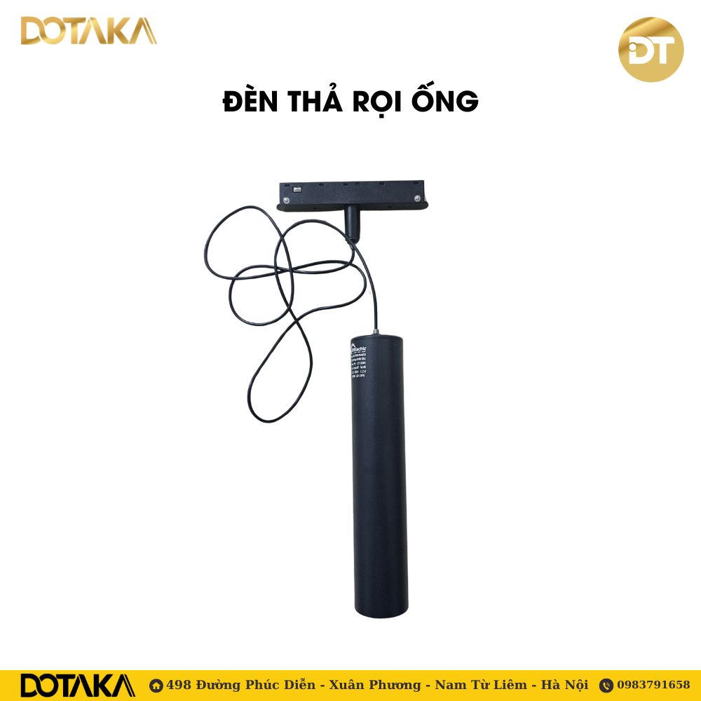 Đèn thả rọi ống ray nam châm Dotaka