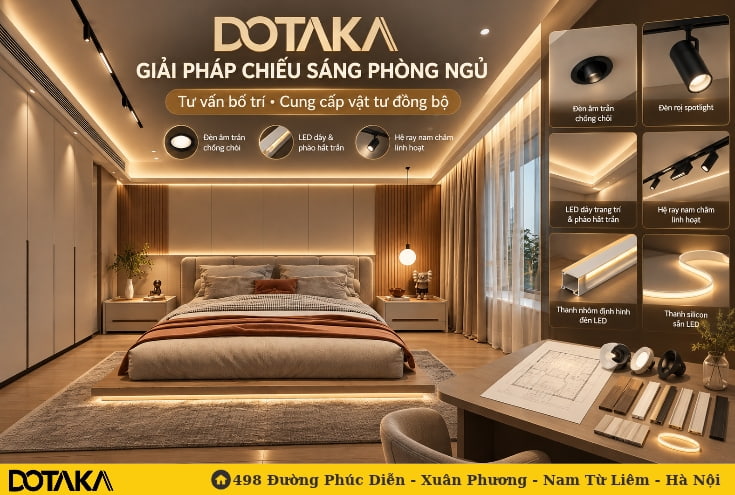 DOTAKA – Đơn vị tư vấn và cung cấp giải pháp ánh sáng uy tín