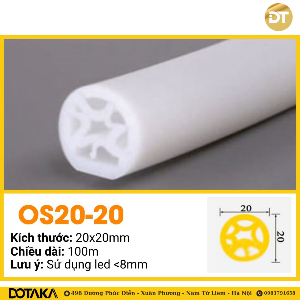 Thanh silicon định hình OS20-20 Dotaka