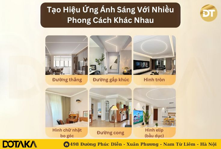 Gợi Ý Ứng Dụng Thực Tế: Biến Không Gian Thành Tác Phẩm