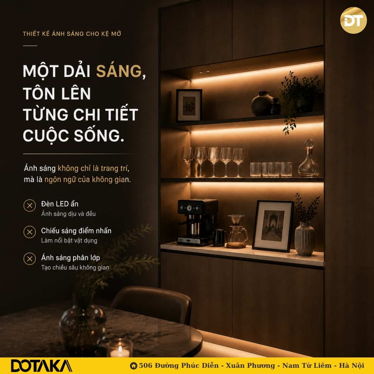 Giải pháp ánh sáng - "Ngôn ngữ" mới nâng tầm không gian nội thất
