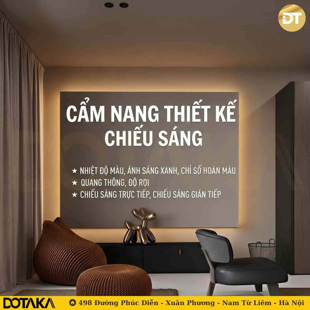 Tầm quan trọng của thiết kế chiếu sáng trong không gian nội thất