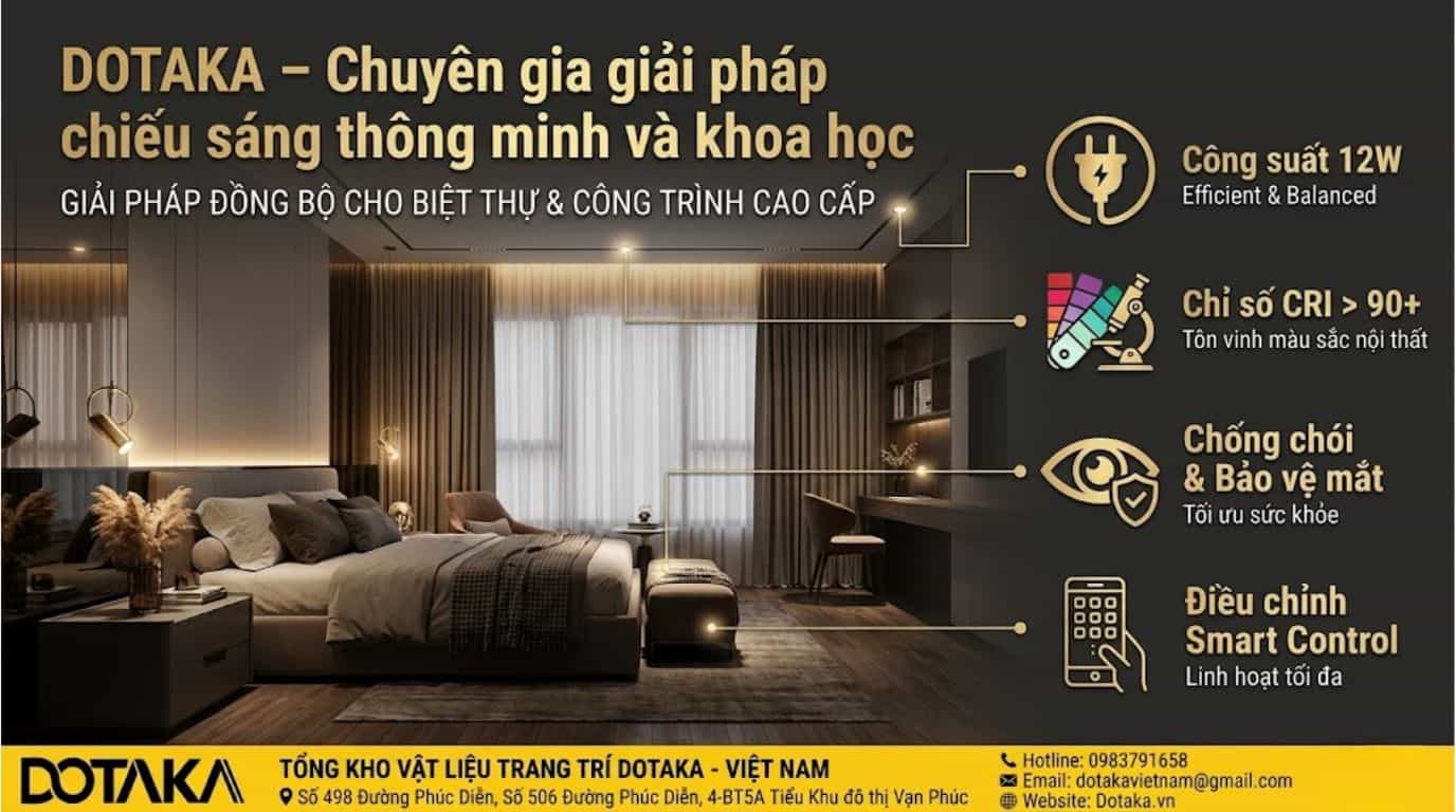 DOTAKA – Chuyên gia giải pháp chiếu sáng thông minh và khoa học