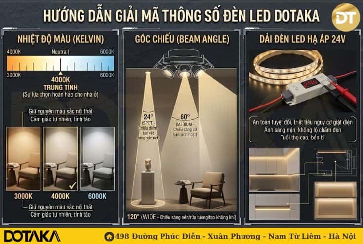 3. Giải mã các thông số đèn LED được sử dụng trong sơ đồ