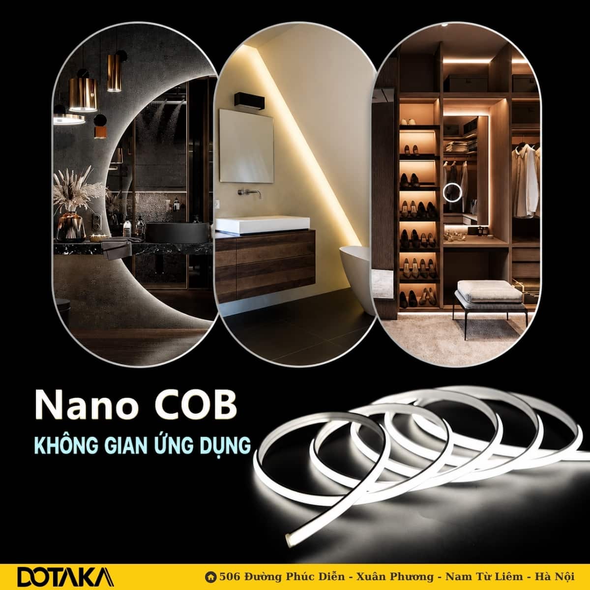 LED 220V COB IP65