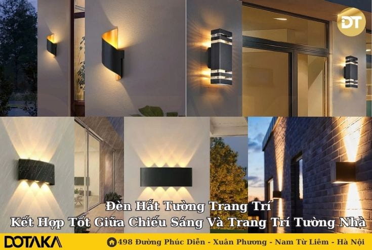 Đèn Hắt Tường Trang Trí: Kết Hợp Tốt Giữa Chiếu Sáng Và Trang Trí Tường Nhà