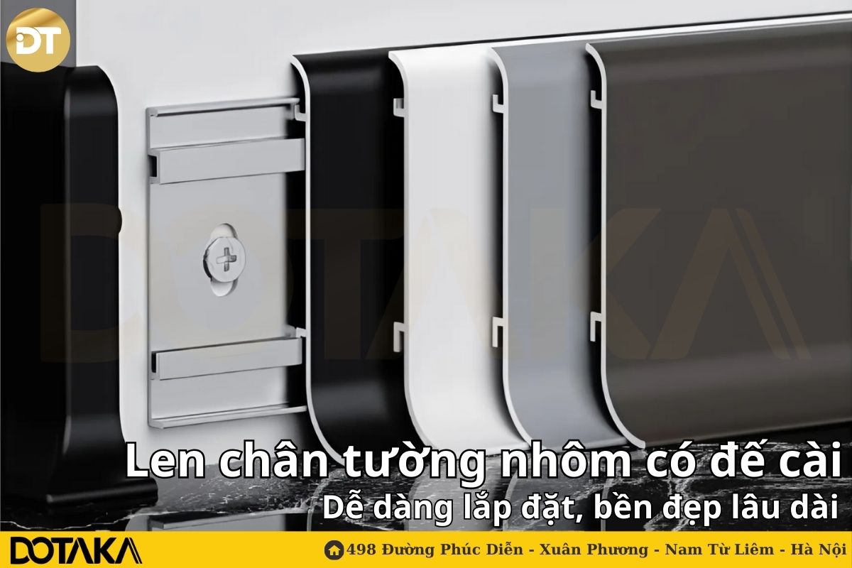 Quy Trình Lắp Đặt Len Nhôm Có Đế Cài Đúng Kỹ Thuật
