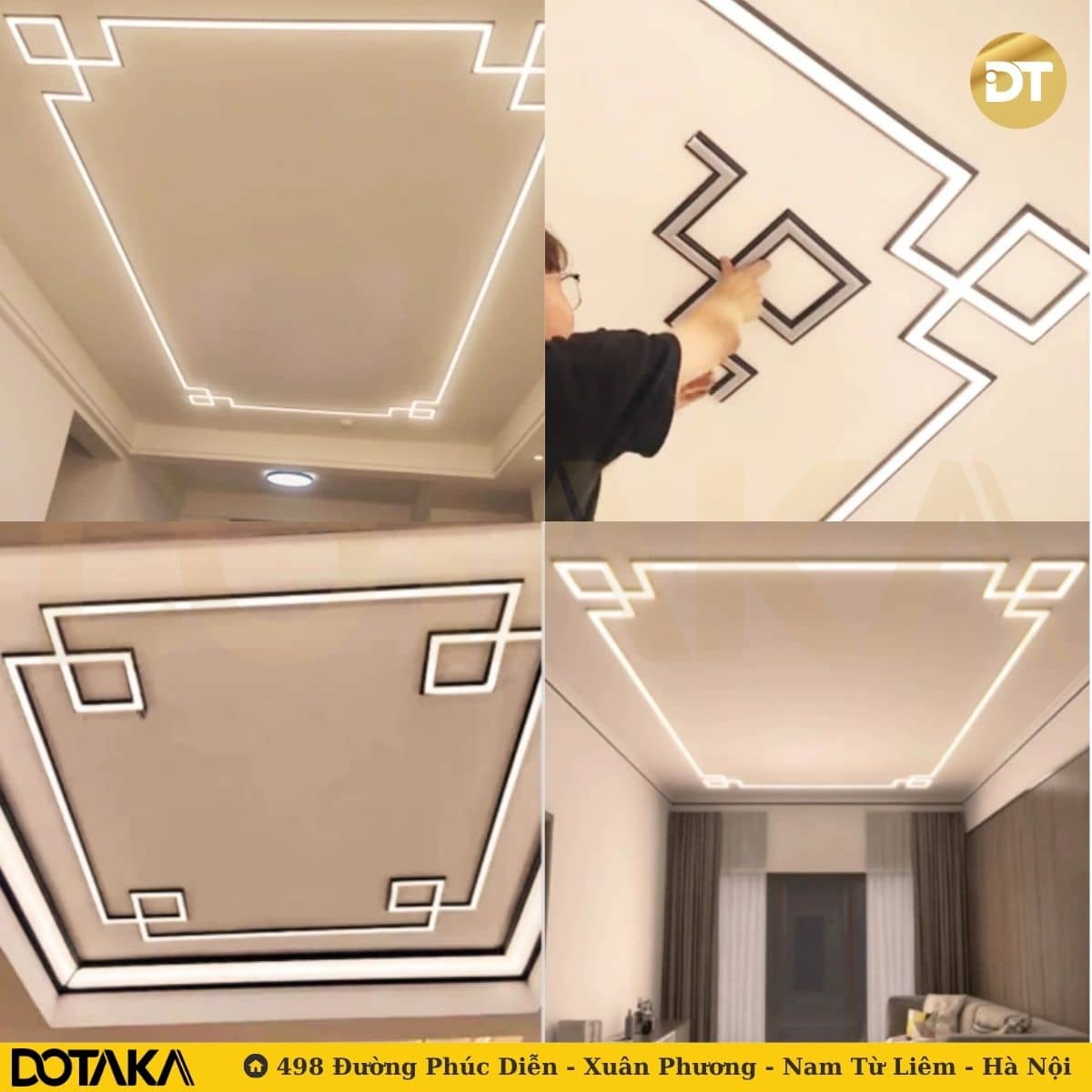 Ứng dụng linh hoạt trong thiết kế nội thất