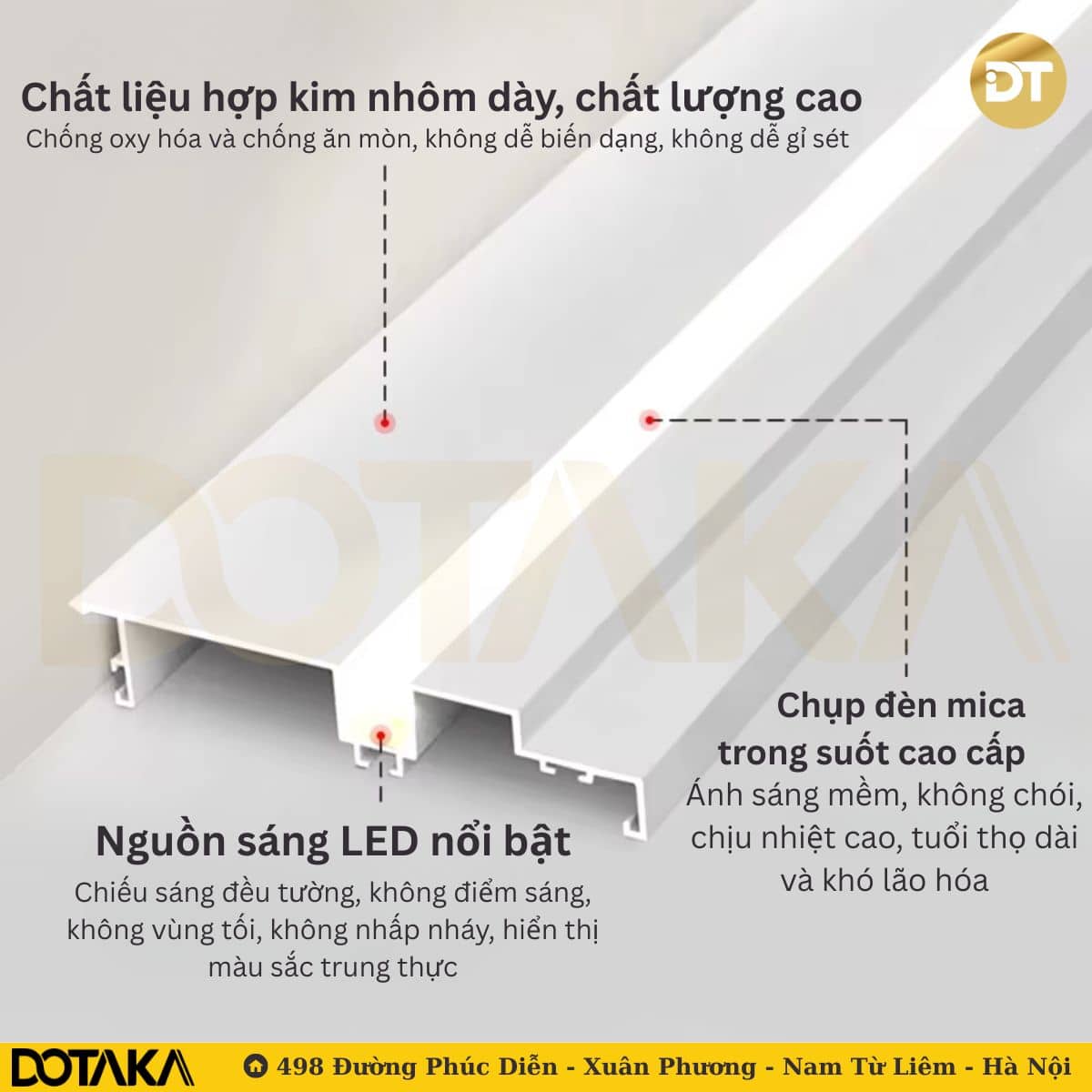 Chất liệu và cấu tạo vượt trội