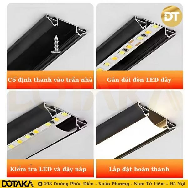 Lắp đặt dễ dàng