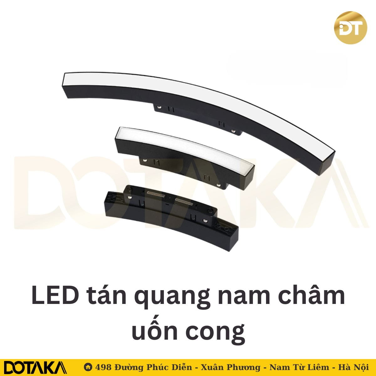 Đèn LED tán quang ray nam châm