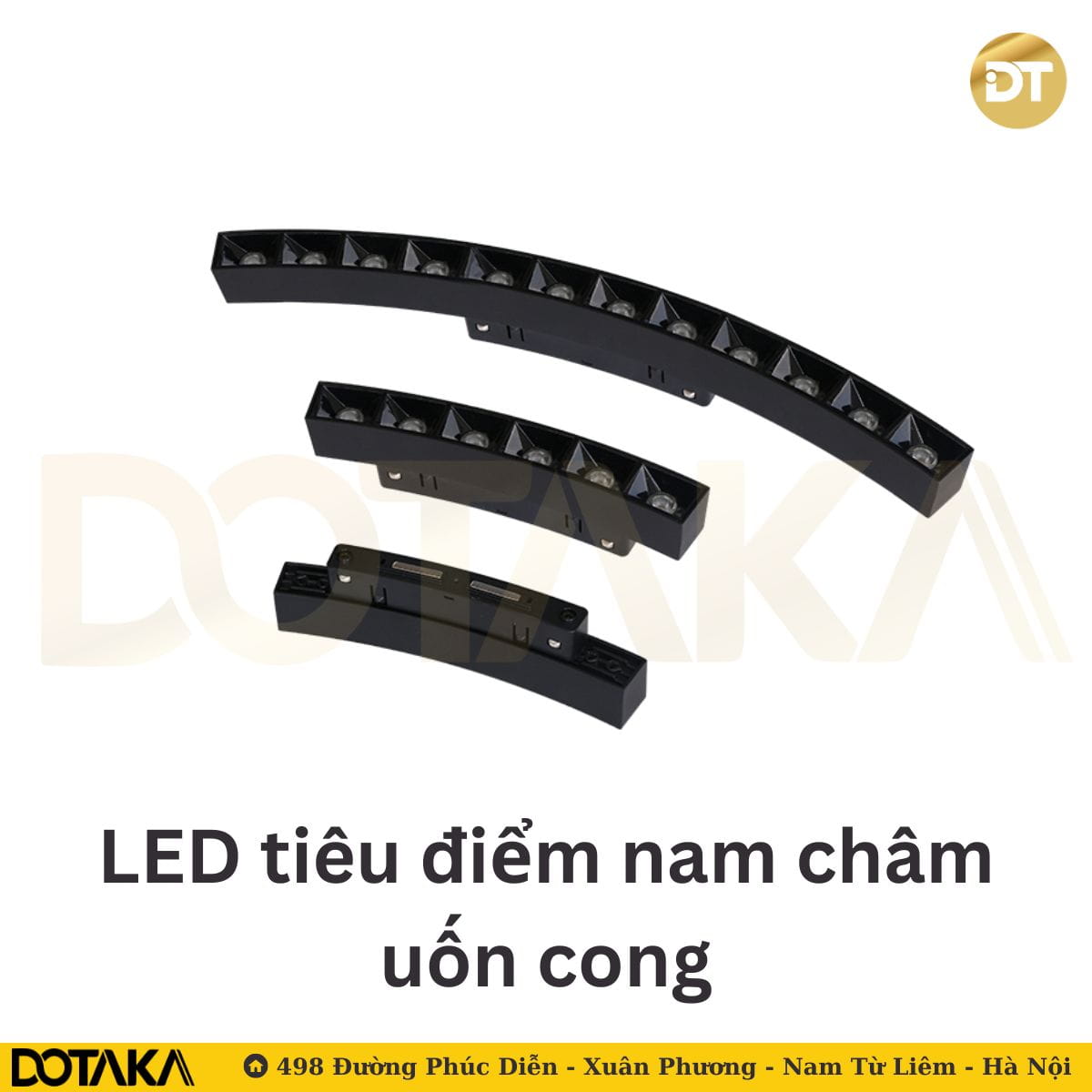 Đèn LED tiêu điểm ray nam châm