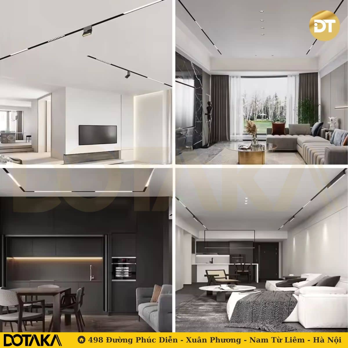 Ứng dụng thực tế của hệ đèn ray nam châm
