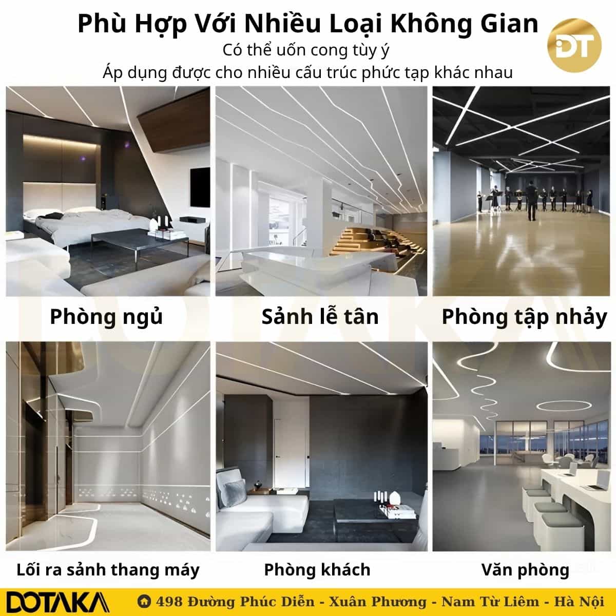Ứng dụng thực tế trong thiết kế ánh sáng