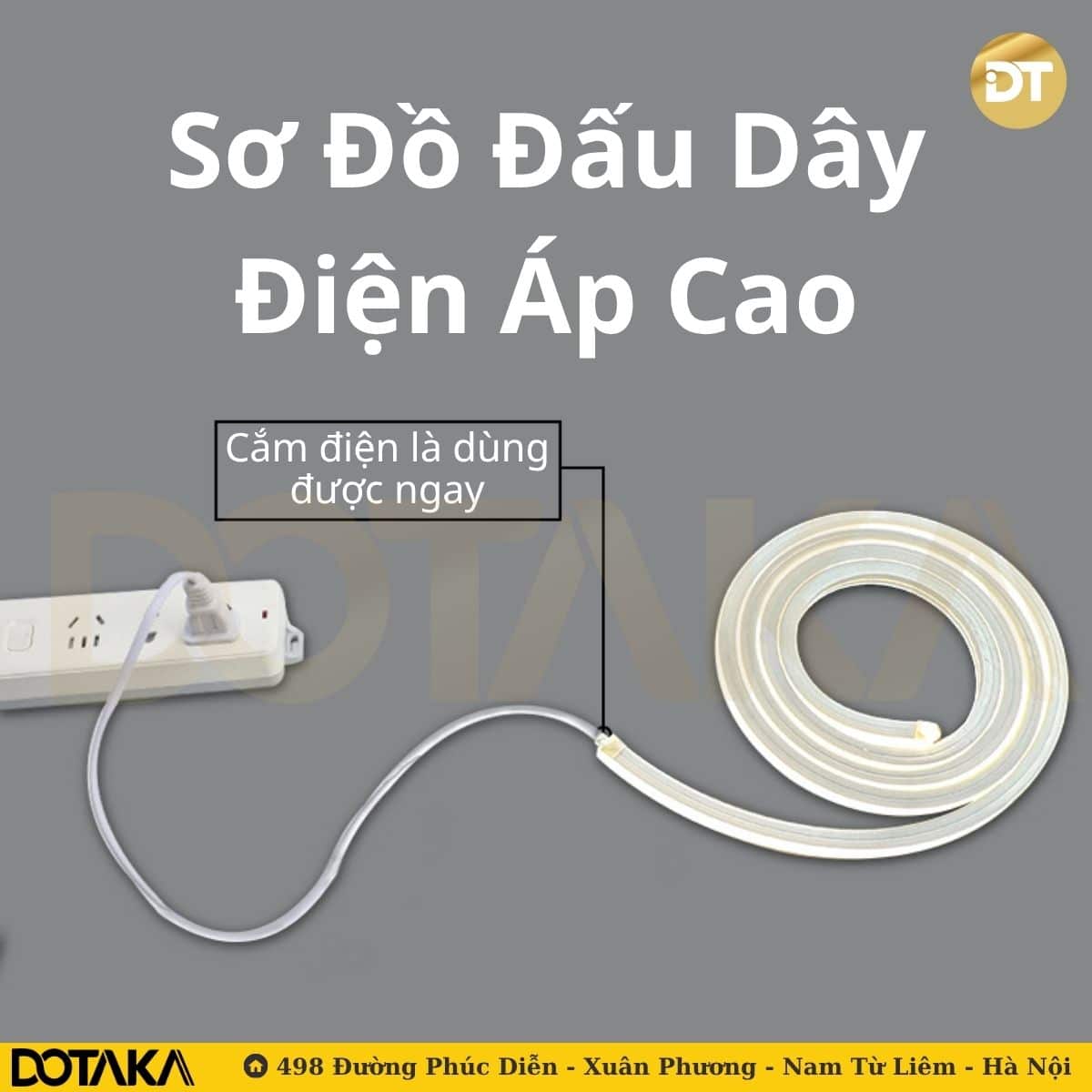 Sơ đồ đấu nối LED điện áp cao (220V trực tiếp)