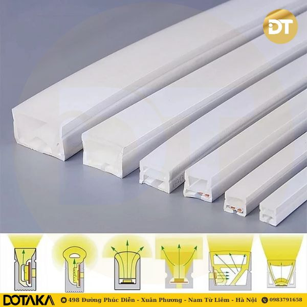 Đặc điểm của thanh silicon định hình LED
